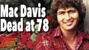 Mac Davis Left Behind Millions and A Musical Legacy