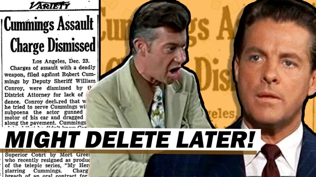 Unsavory Facts About Robert Cummings’ Personal Life